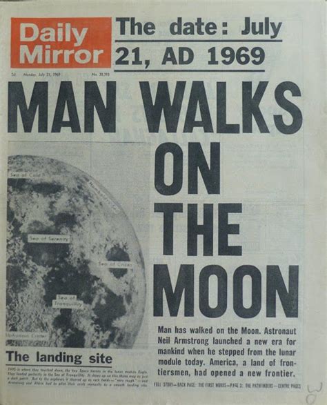 28 Newspaper Headlines From the Past That Document History’s Most Important Moments ~ vintage ...