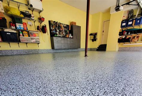 The Benefits of Installing Epoxy Flake on Your Garage Floor | Olympic ...