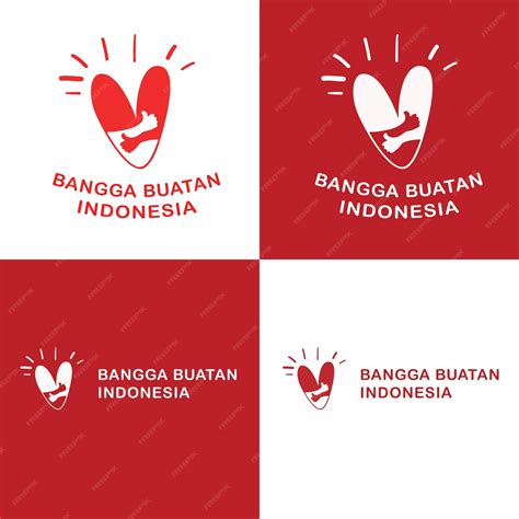 Bangga Buatan Indonesia Logo | Premium AI-generated vector