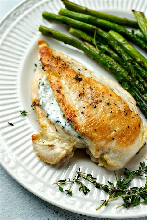 Goat Cheese Stuffed Chicken - CPA: Certified Pastry Aficionado