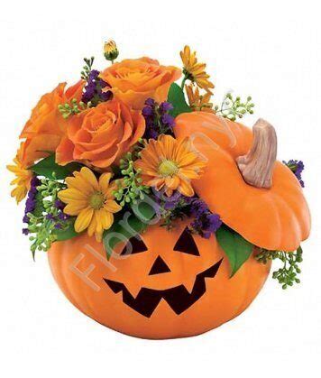 Flower pumpkin