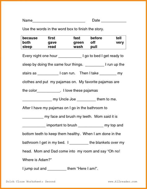 5th Grade Reading Vocabulary