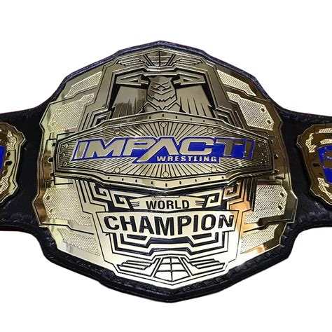 Impact World Championship Heavyweight Wrestling Title Belt – Champions ...