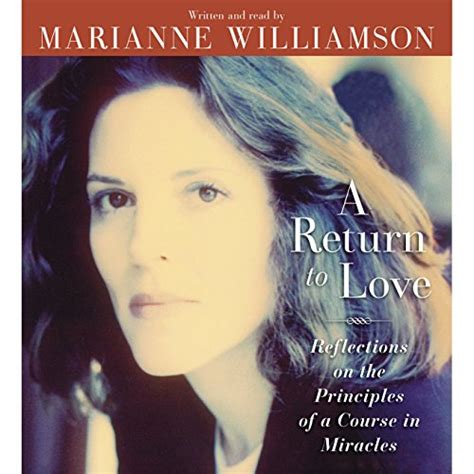 A Return to Love (Audible Audio Edition): Marianne Williamson, Marianne ...