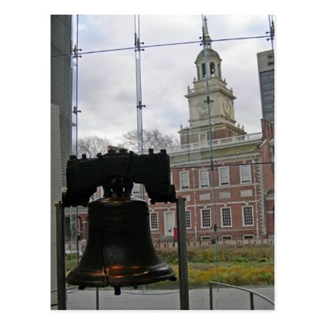 Liberty Bell and Independence Hall Postcard | Zazzle