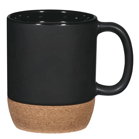 Cork mug,Bulk Custom Printed 14oz Cork Base Ceramic Mug