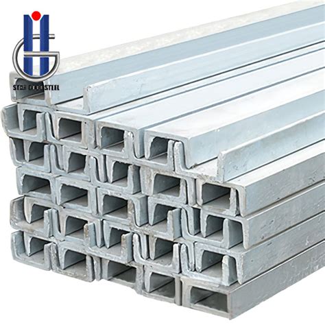 China Galvanized Channel Steel Manufacturers and Factory, Suppliers | Star Good Steel