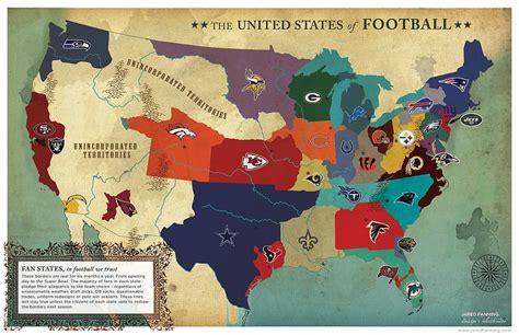 The United States of Football wall decor, USA, map HD wallpaper ...