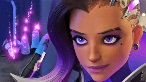 Overwatch - Every SOMBRA Video | Animated Short, Abilities, Back Story - YouTube