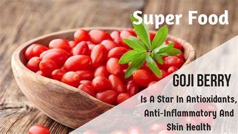 Avyanna Kate: Super Food – Goji Berry Is A Star In Antioxidants, Anti-Inflammatory And Skin Health