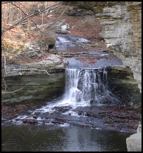 Picture of Trail 3 Falls - McCormick's Creek State Park, Indiana