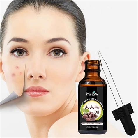 Pure Natural Compound Essential Oil Jojoba Oil Moisturizing Anti Aging Wrinkle Acne Skin Care ...