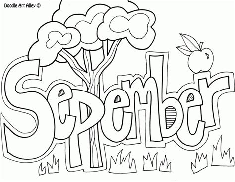 Months Of The Year Coloring Pages at GetColorings.com | Free printable ...