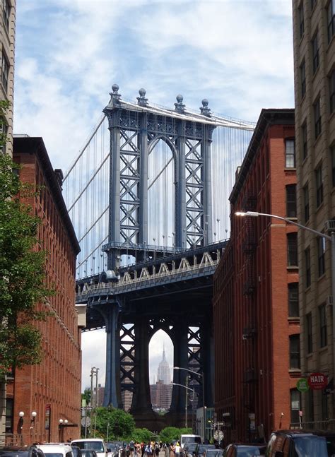 Wandering Soul, Wondering Mind — Manhattan Bridge, Dumbo, Brooklyn, New York, June...