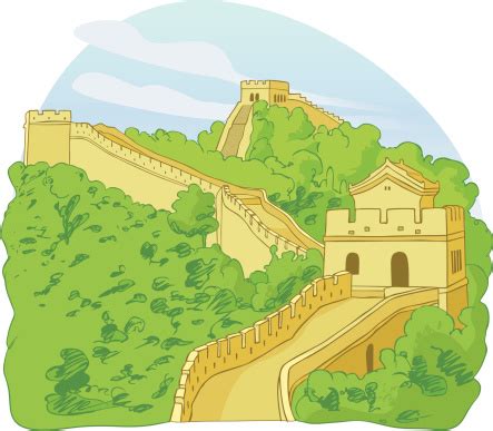 Great Wall Of China Animation ~ Anime Peaceful Wallpaper Mountain China Wallpapers Desktop ...