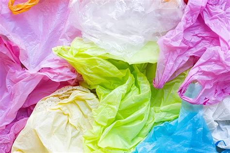 Colorful Plastic Bags Garbage Trash Concept Photo Background And Picture For Free Download - Pngtree