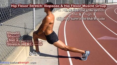 Stretches For Iliopsoas Muscle