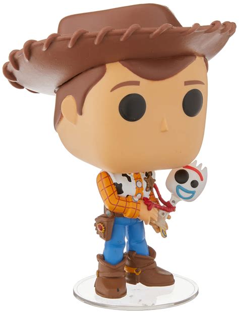 Buy POP! Funko Disney Pixar Toy Story 4 Sheriff Woody Holding FORKY ...