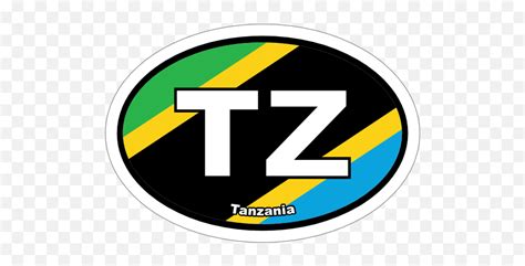 Tanzania Tz Flag Oval Magnet - Circle Emoji,Tanzania Flag Emoji - free transparent emoji ...