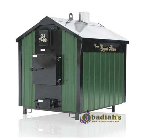 Crown Royal RS Series Outdoor Coal Boiler by Obadiah's Woodstoves