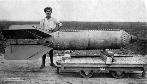 greatwar-1914: “ June 24, 1918 - British Drop War’s Heaviest Bomb Pictured - The “SN” bomb ...