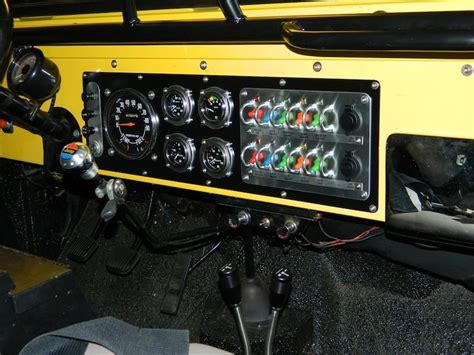 Re-Wire / New Gauges and Dash / switch panel project - Jeep-CJ Forums ...