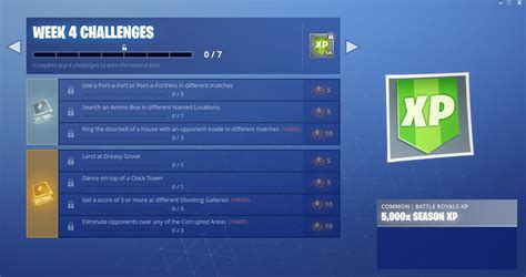 'Fortnite' Season 6, Week 4 Challenges Revealed And How To Solve Them