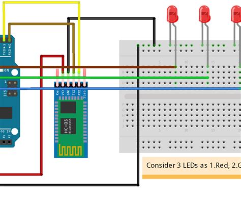 ARDUINO BLUETOOTH CONTROL 3 LEDs : 3 Steps - Instructables