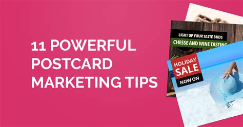 11 Powerful Postcard Marketing Tips (That actually work)