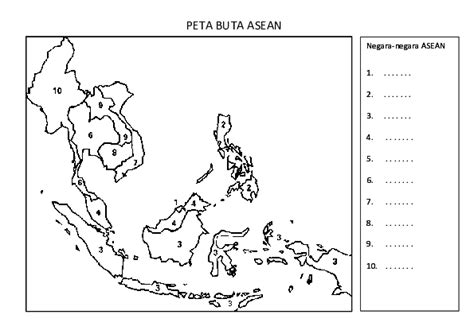 peta asia tenggara hitam putih - Dan Morgan