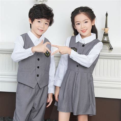 Custom Wholesales Girls Dress Primary Kids White Shirt Skirts Pants School Uniforms - School ...