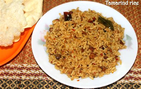 Tamarind rice or puliyodharai - Food & Recipes