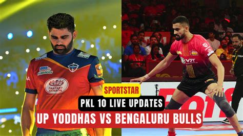 Pro Kabaddi League 2023 Highlights: Pardeep shines as UP Yoddhas edges out Bengaluru Bulls 34-33 ...