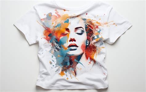 Premium Photo | T Shirt printing design isolated on a transparent background