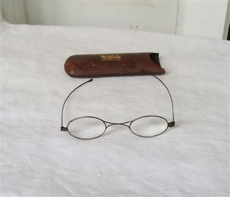 vintage oval eyeglasses - Gem