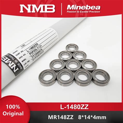 NMB Ball Bearings | minebea nmb bearings - Bearing L-1480zz Mr148zz 8 14 4mm High Quality ...