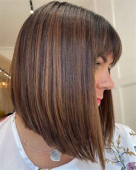 26 Best A-Line Bob with Bangs for a Modish Look