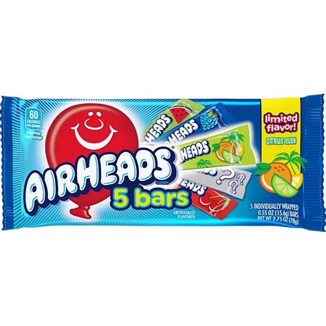 Airheads Assorted Flavors Full Size Candy Bars - Shop Candy at H-E-B