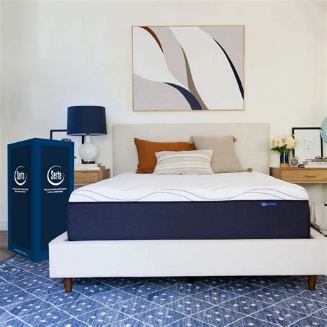 Serta Perfect Sleeper Perfect Sleeper Twin Memory Foam 12-in Mattress at Lowes.com