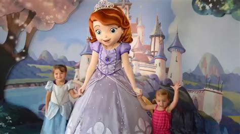 Sofia the First Meet and Greet at Disney's Hollywood Studios - YouTube