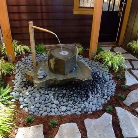 35 Good Zen Water Fountain Ideas for Garden Landscaping | Backyard water feature, Backyard ...