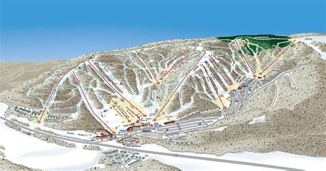 Holiday Valley Ski Trail Map, Free Download