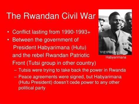 PPT - The Rwandan Genocide PowerPoint Presentation - ID:3790043