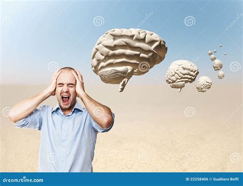 Out of my mind stock photo. Image of brain, storm, blue - 22258406