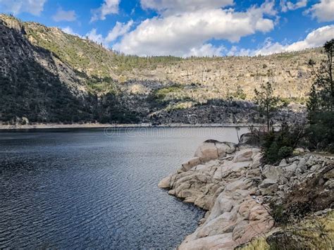 On the Edge of Hetch Hetchy Dam Stock Image - Image of outdoors, giant: 133503489