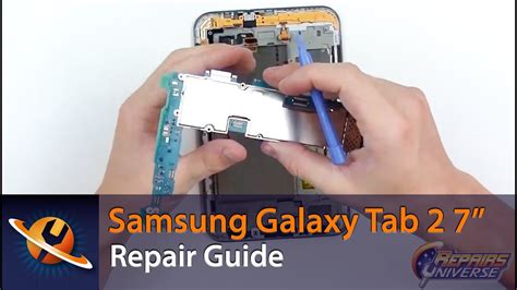 Samsung Galaxy Tab 2 7" Screen Replacement Repair Guide - YouTube