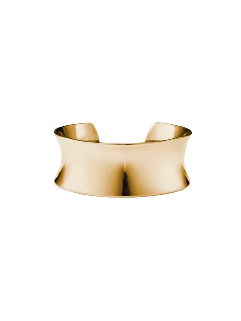Georgia cuff gold vermeil by AGMES | Finematter