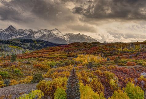 Fall Colors And Clouds Photograph by Larry J. Douglas - Fine Art America