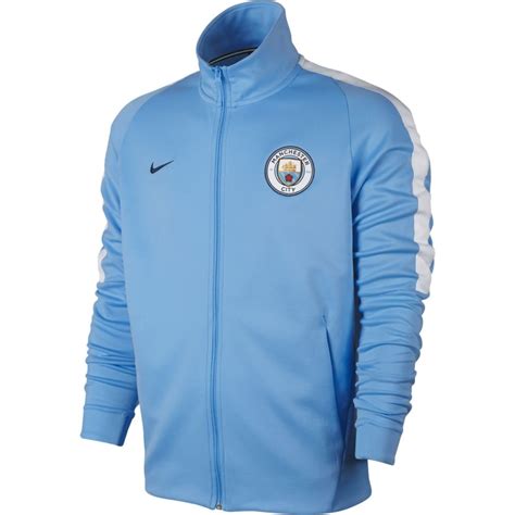 Nike Manchester City FC Mens Sweatwear Jacket Fran Aut 2017/18 - Soccer ...