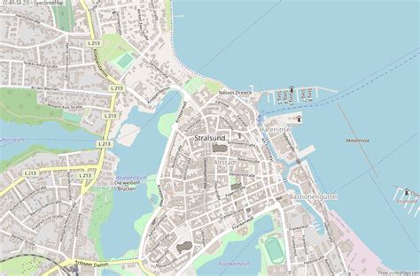 Stralsund Map Germany Latitude & Longitude: Free Maps